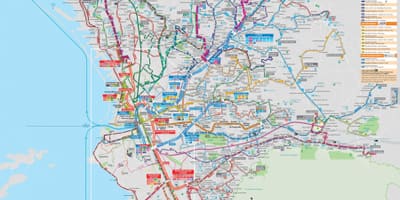 Marseille flutninga kort
